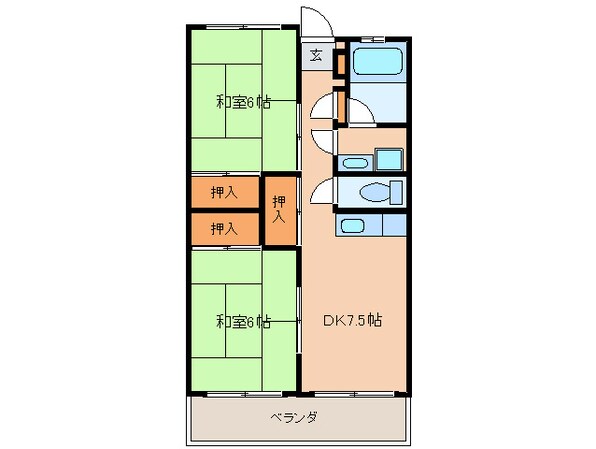 第三松本ビルの物件間取画像